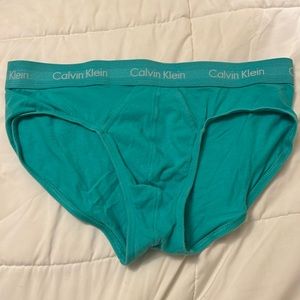 Calvin Klein cotton stretch lowrise hip briefs extra large good condition